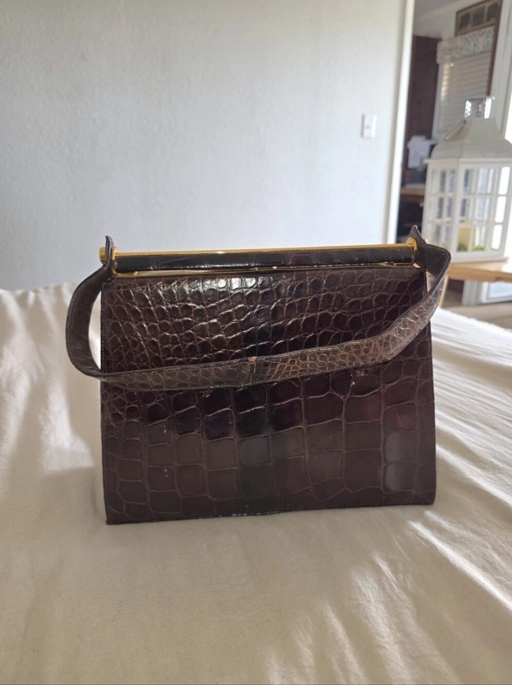 Vintage Alligator Bag